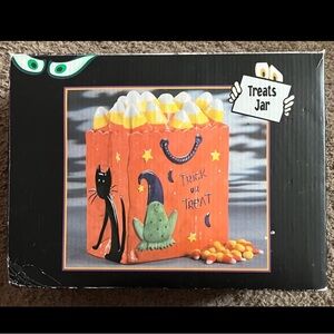 Sonoma Home Goods Halloween Trick or Treat Jar